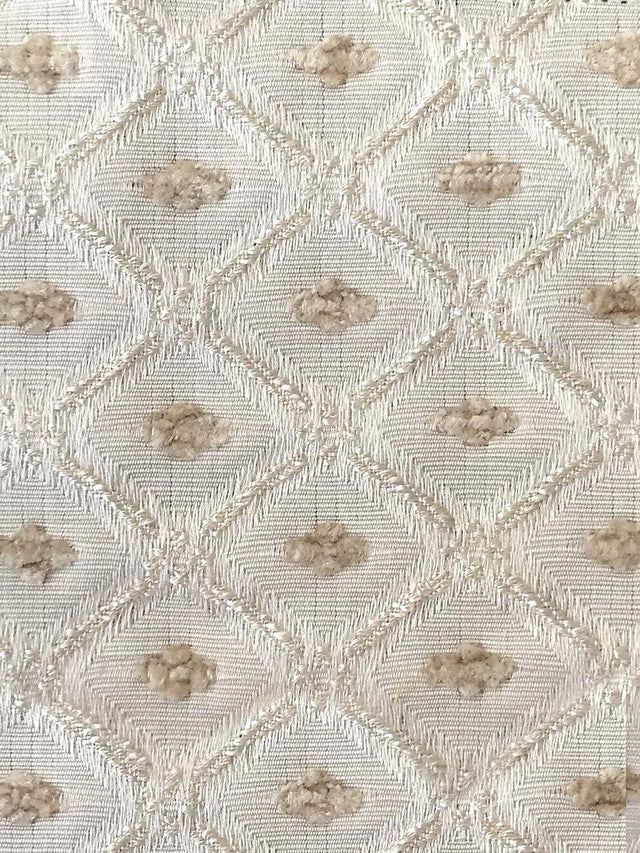 Scalamandre Jewel Tones Ivory Fabric