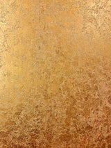 Scalamandre Hand Hammered Leaf Ore Wallpaper