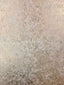 Scalamandre Hand Hammered Leaf Rose Gold Wallpaper