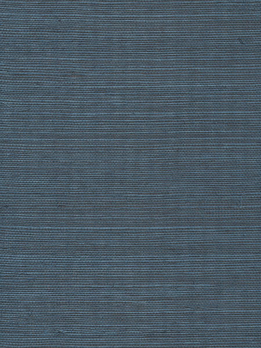 Scalamandre Organic Sisal Peacock Wallpaper