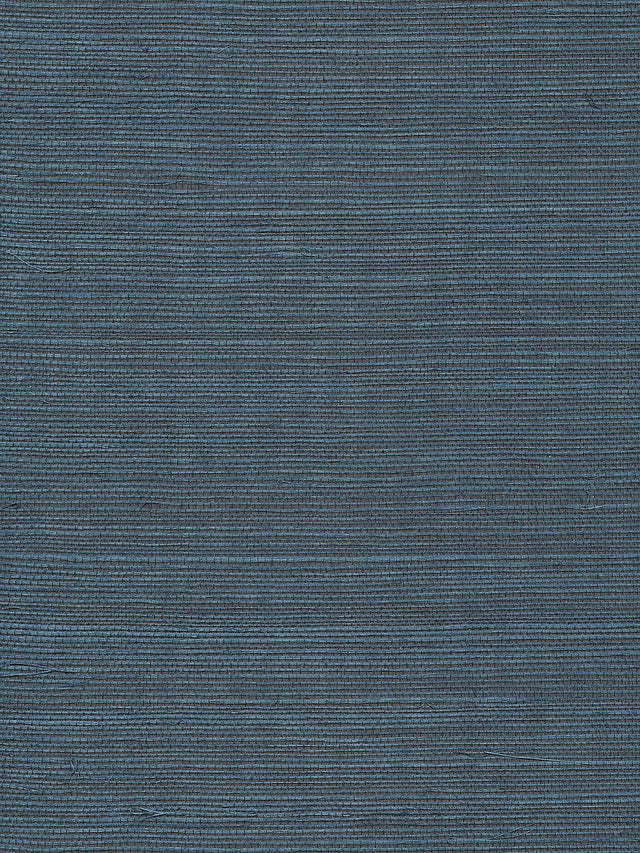 Scalamandre Organic Sisal Peacock Wallpaper