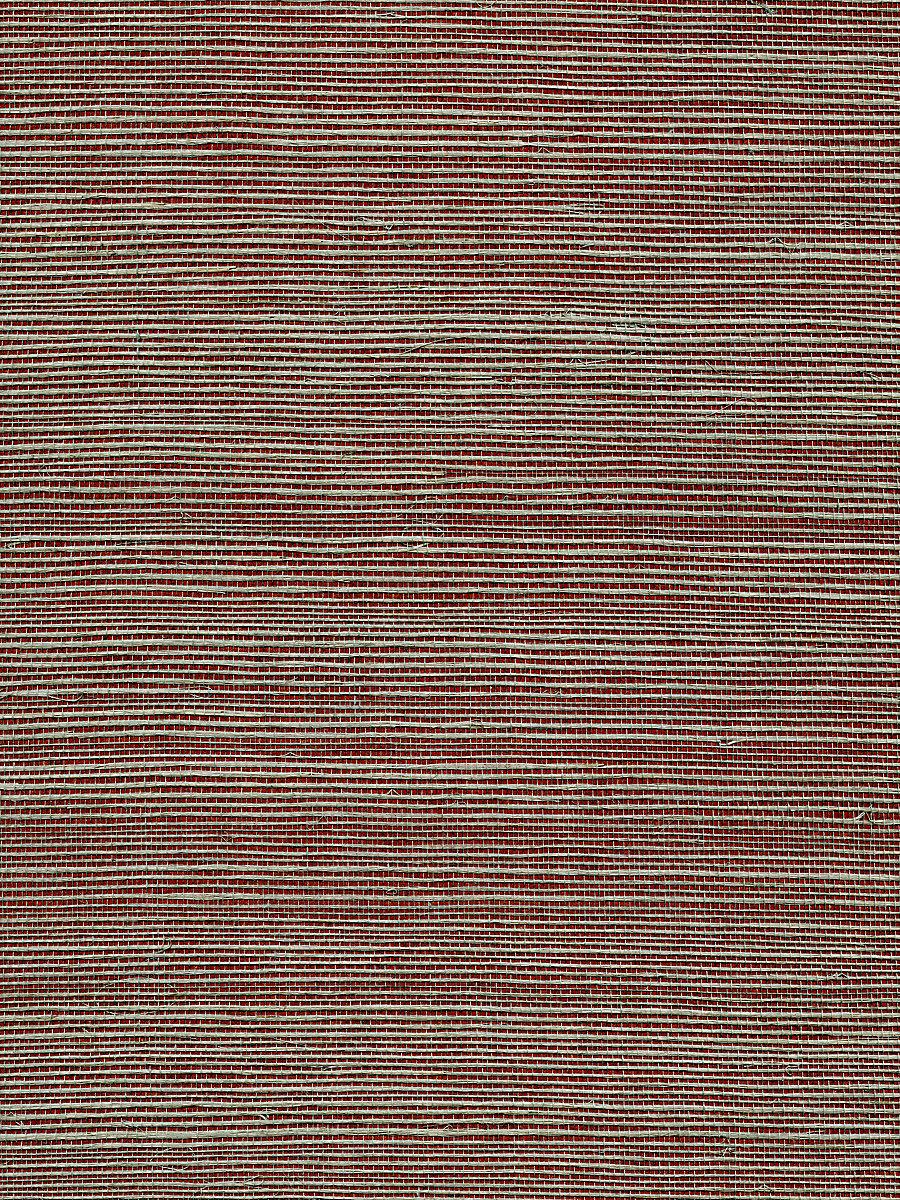 Scalamandre Organic Dual Tone Sisal Blue Spice Wallpaper