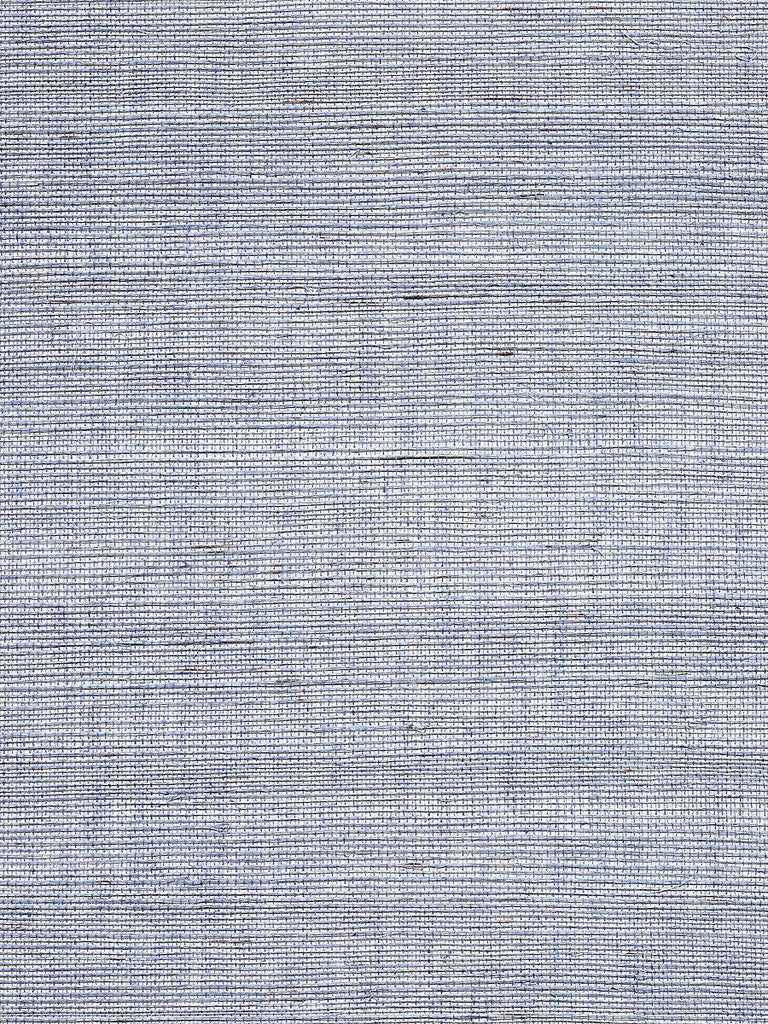 Scalamandre ORGANIC SISAL SEA BLUE Wallpaper