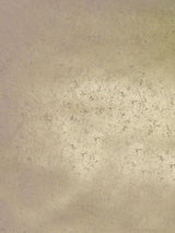 Scalamandre Hand Hammered Leaf Nickel Wallpaper