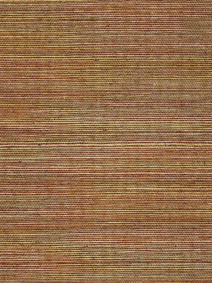 Scalamandre Organic Sisal Wineberry Wallpaper