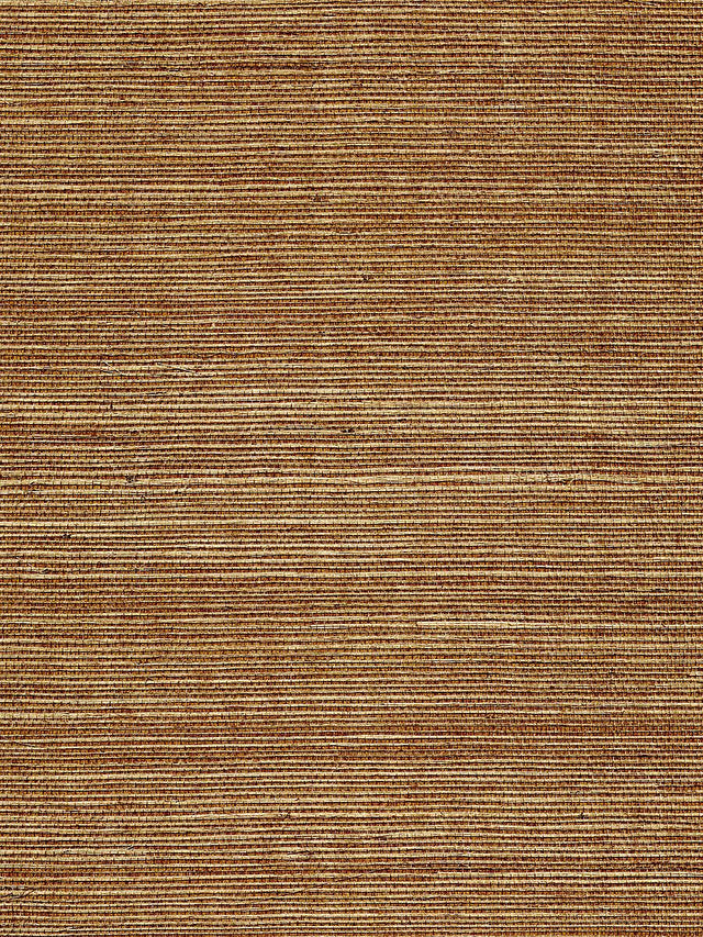 Scalamandre Organic Sisal Wineberry Wallpaper