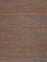 Scalamandre Organic Dual Tone Sisal Chestnut Wallpaper