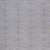 Schumacher Corfu Hand Printed Stripe Navy Fabric