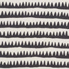 Schumacher Corfu Hand Printed Stripe Black Fabric