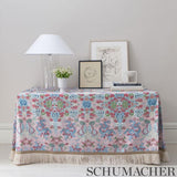 Schumacher Magic Mountain Dragon Blue Fabric