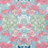 Schumacher Magic Mountain Dragon Blush Fabric