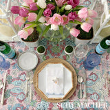 Schumacher Magic Mountain Dragon Blush Fabric