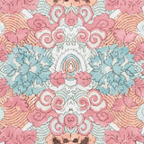 Schumacher Magic Mountain Dragon Yellow Fabric