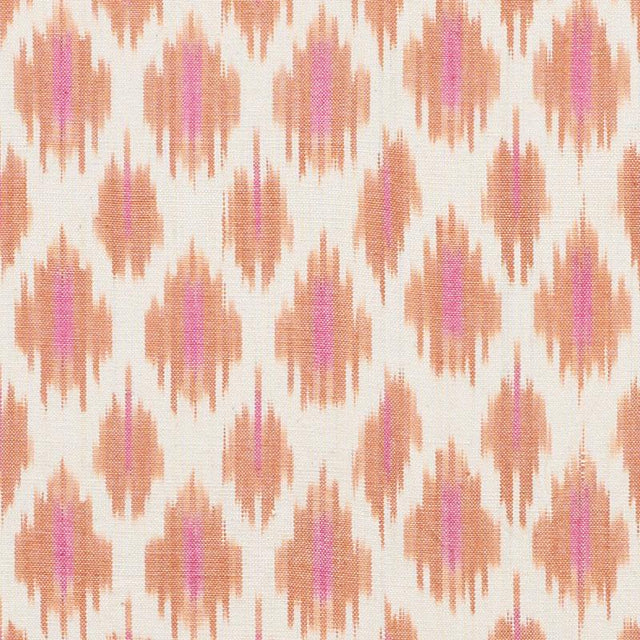 Schumacher Presidio Ikat Orange Fabric
