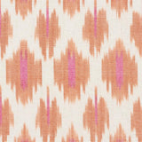 Schumacher Presidio Ikat Orange Fabric