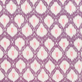 Schumacher Indio Ikat Purple Fabric