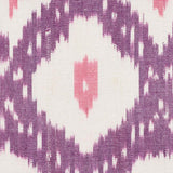 Schumacher Indio Ikat Purple Fabric
