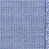 Schumacher Sugar Cane Navy Fabric