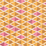 Schumacher Fish School Orange & Pink Fabric