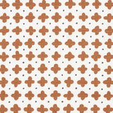 Schumacher Polka Brown Fabric