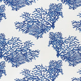 Schumacher Great Barrier Reef Ii Indigo Fabric