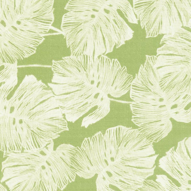 Schumacher Del Coco Sheer Leaf Fabric