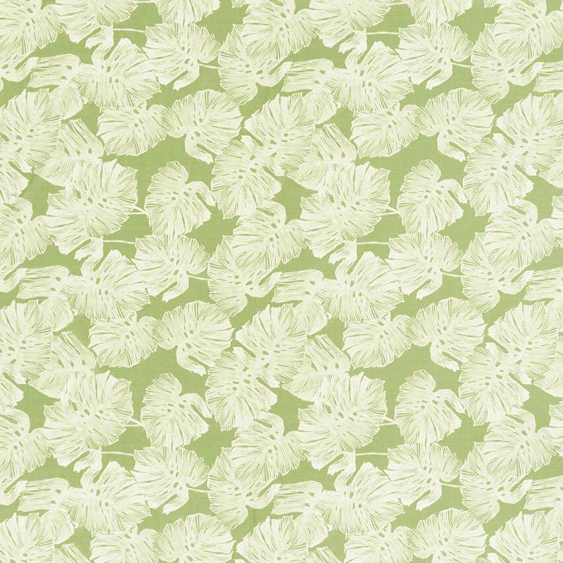 Schumacher Del Coco Sheer Leaf Fabric