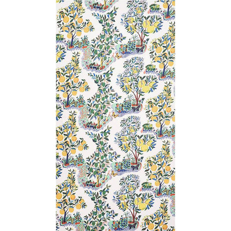 Schumacher Citrus Garden Sheer Primary Fabric