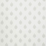 Schumacher Asara Flower Sheer Grey Fabric