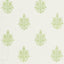 Schumacher Asara Flower Sheer Green Fabric