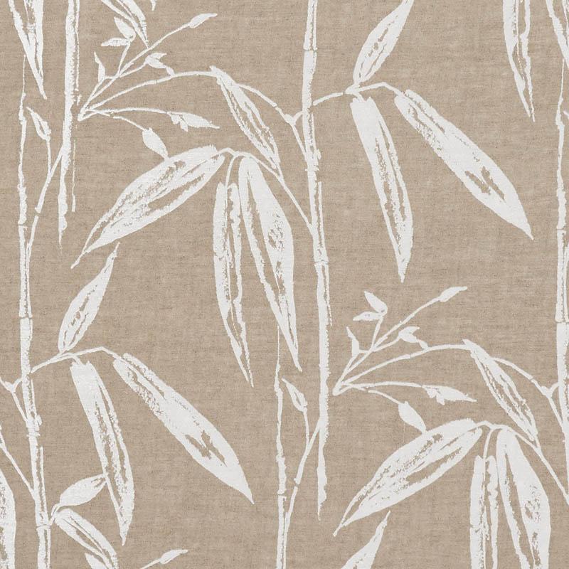 Schumacher Bamboo Garden Sheer Natural Fabric