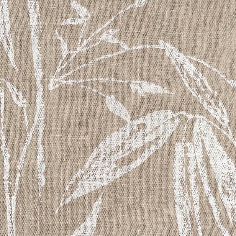 Schumacher Bamboo Garden Sheer Natural Fabric
