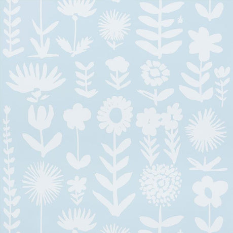 Schumacher Wild Things Sky Wallpaper