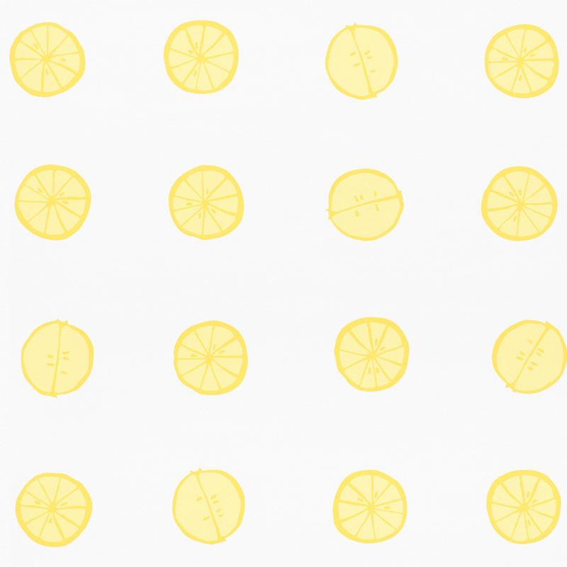 Schumacher Lemonade Lemon Wallpaper