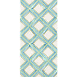 Schumacher Square Dance Peacock Wallpaper