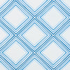 Schumacher Square Dance Blue Wallpaper