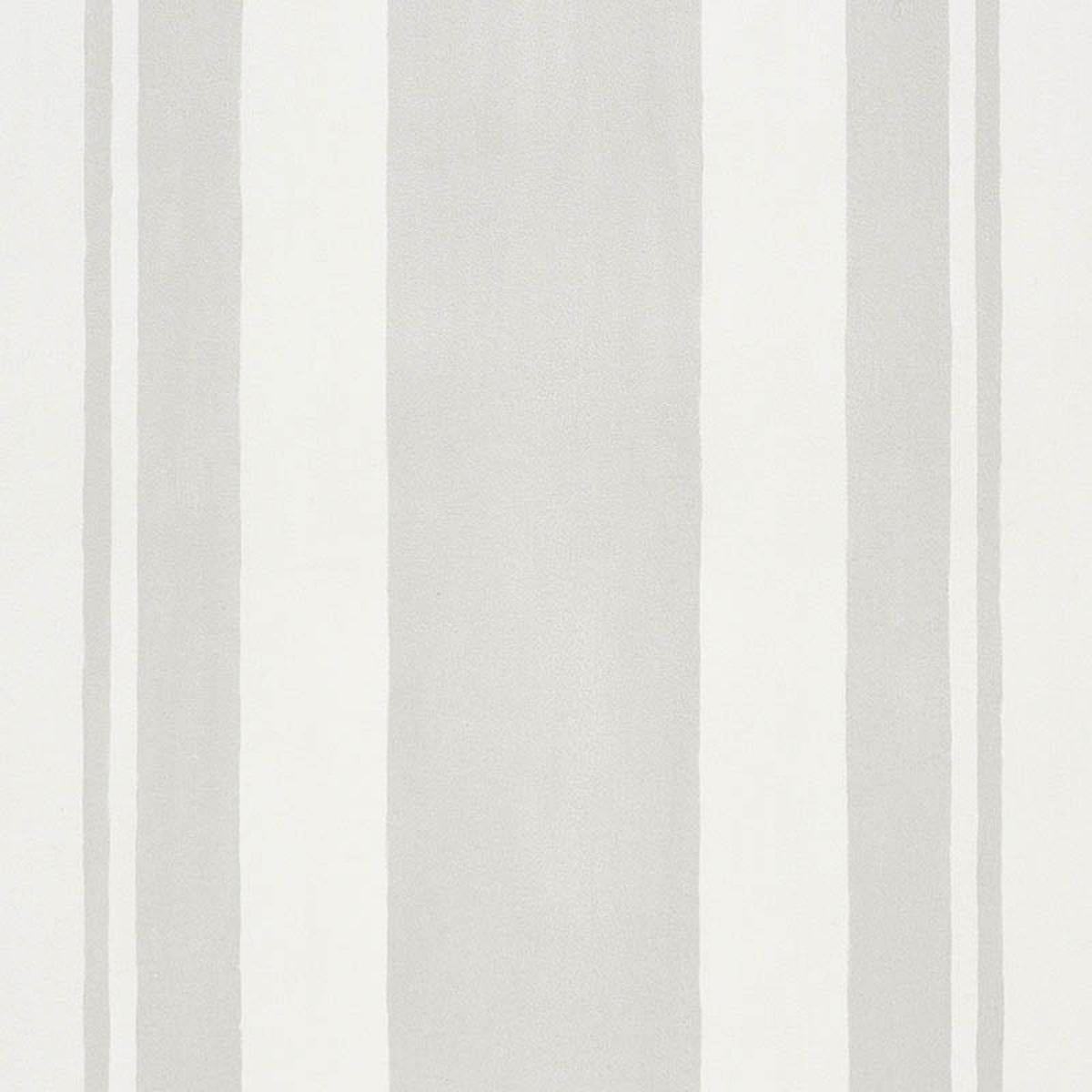 Schumacher Villa Stripe Dove Wallpaper