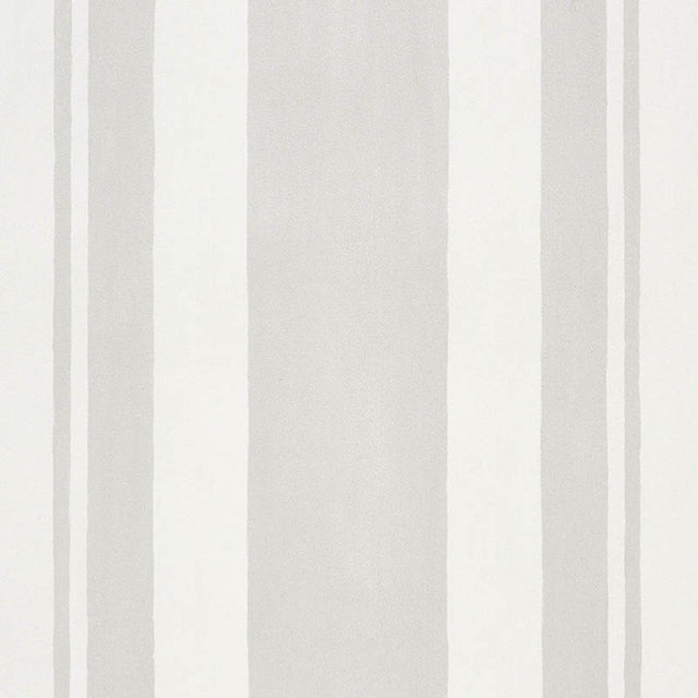 Schumacher Villa Stripe Dove Wallpaper