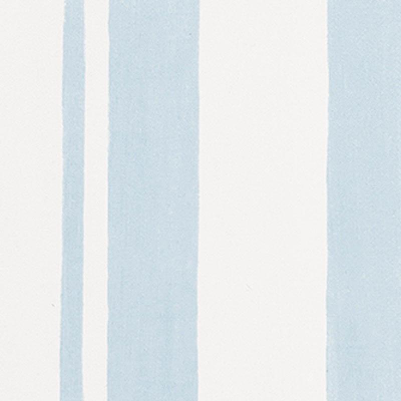 Schumacher Villa Stripe Sky Wallpaper