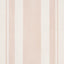 Schumacher Villa Stripe Blush Wallpaper