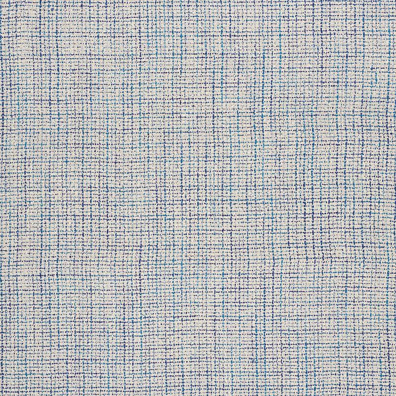 Schumacher Babe'S Tweed Blue Fabric