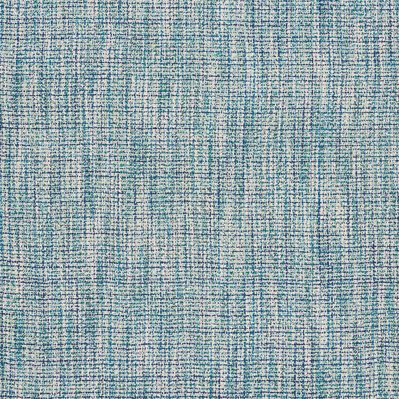 Schumacher Babe'S Tweed Peacock Fabric