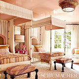 Schumacher Nevado Blush Fabric