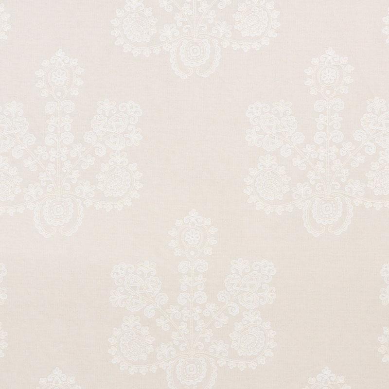 Schumacher Estrella Embroidery Linen Fabric