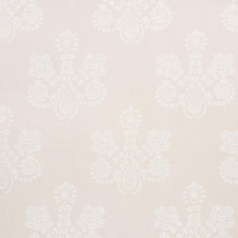 Schumacher Estrella Embroidery Linen Fabric