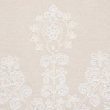 Schumacher Estrella Embroidery Linen Fabric
