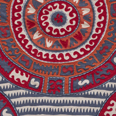 Schumacher Corfu Navy Multi Fabric