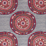 Schumacher Corfu Navy Multi Fabric