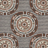 Schumacher Corfu Black Neutral Fabric