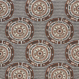 Schumacher Corfu Black Neutral Fabric
